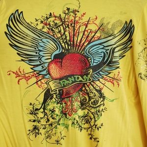 Embellished yellow wrap/cardigan